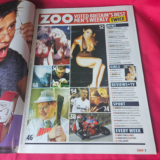 Zoo Magazine 3-9 December 2004 (1433) Lisa Scott-Lee Jordan Kelly Brook