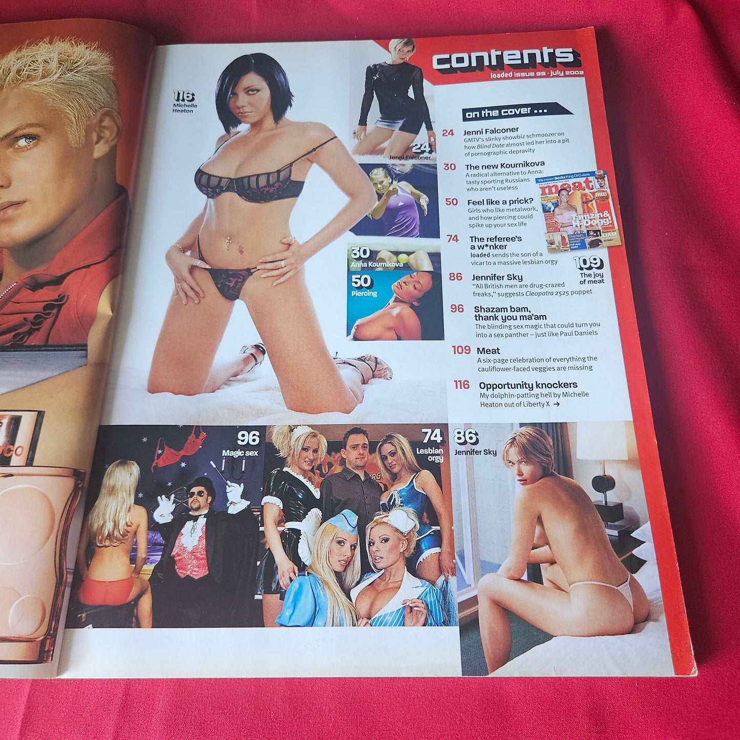 Loaded Magazine July 2002 Issue 99 (1435) Michelle Heaton Jennifer Sky