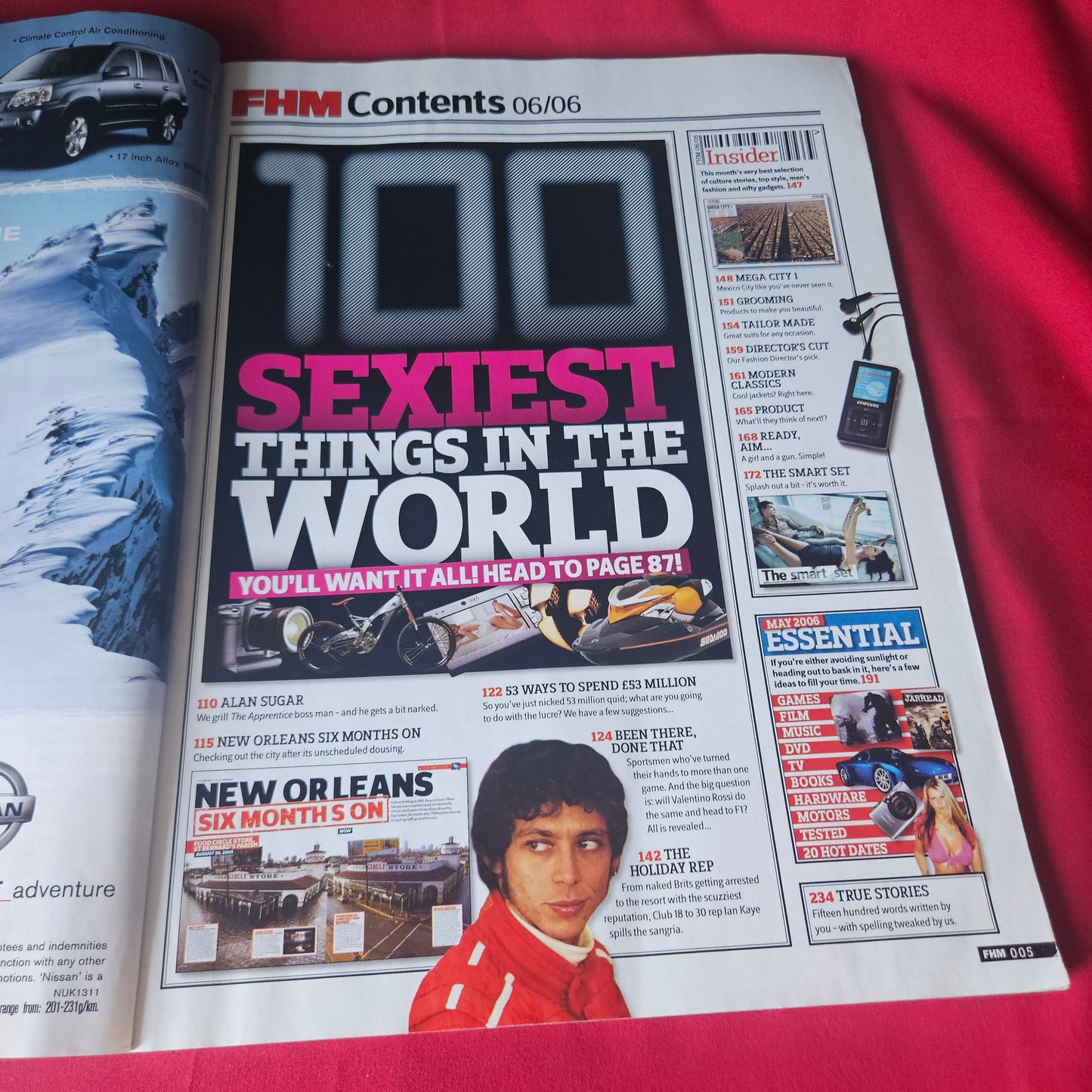 FHM Magazine June 2006 Keeley Hazell Cover Feature Roxanne McKee SKU 1437