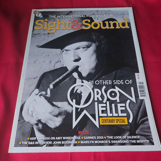 Sight & Sound Magazine July 2015 Orson Welles Amy The Misfits Look of Silence SKU 1438