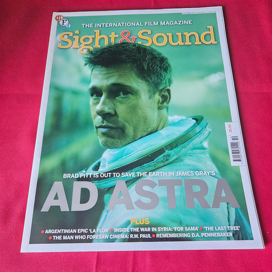 Sight & Sound Magazine October 2019 Ad Astra Brad Pitt For Sama The Last Tree (1438)