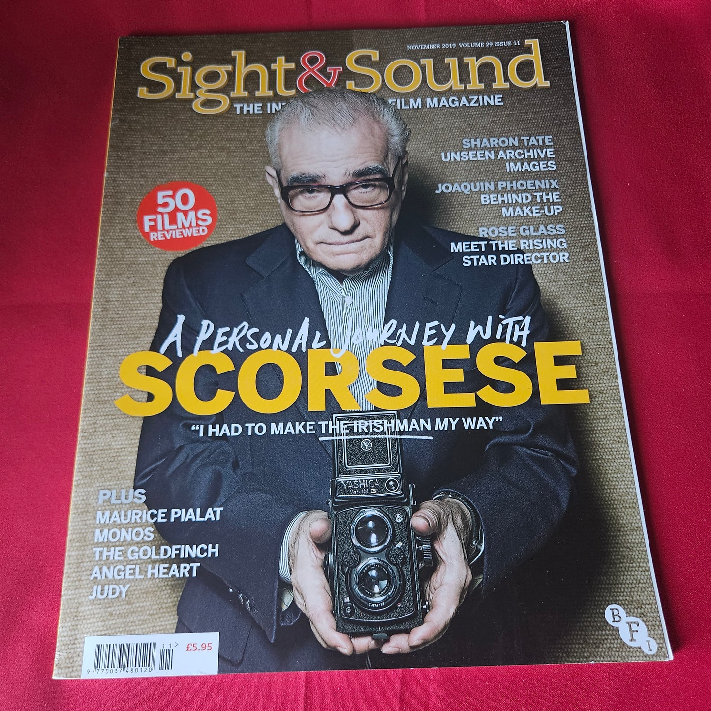 Sight & Sound Magazine November 2019 The Irishman Joker Monos Angel Heart (1438)