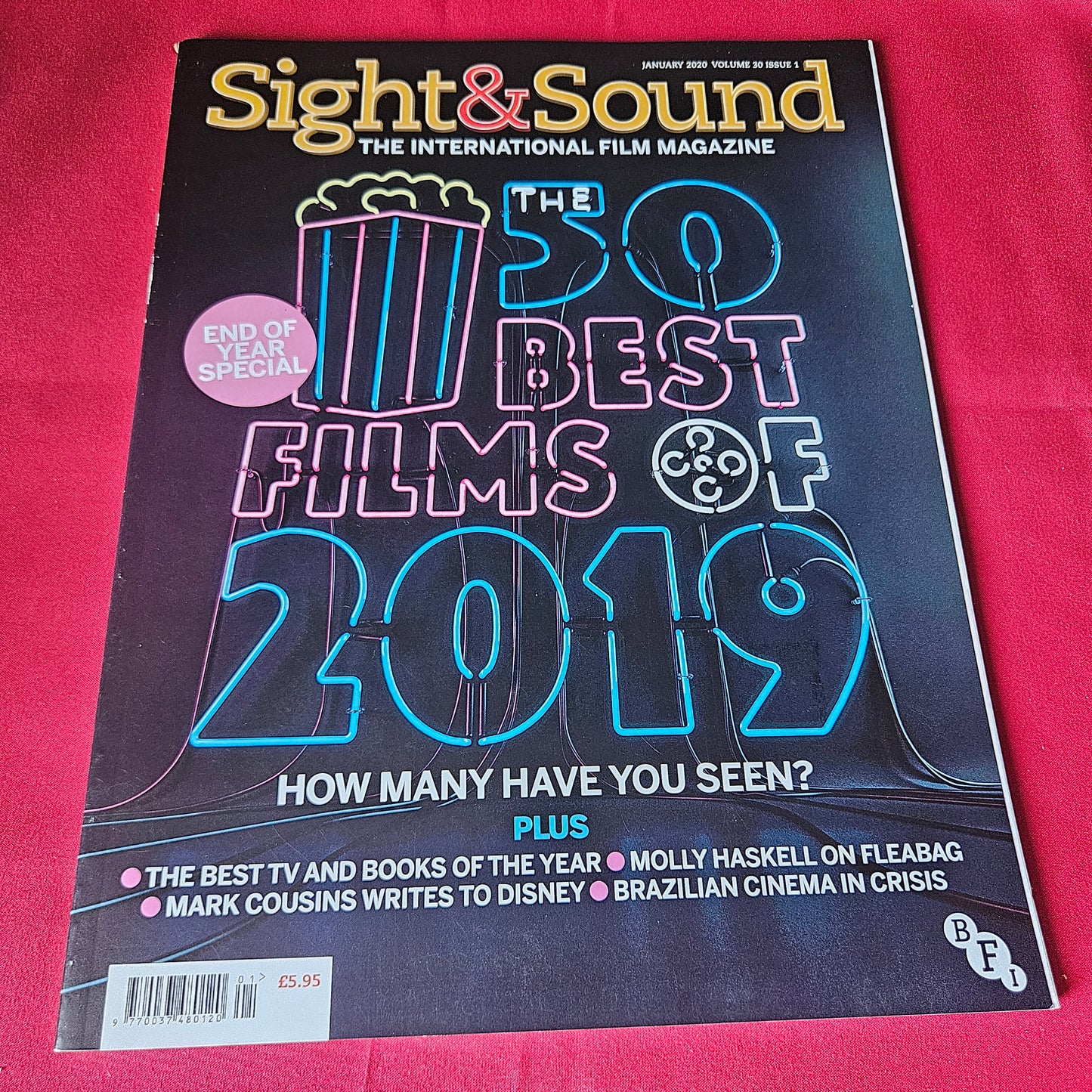 Sight & Sound Magazine January 2020 50 Best Films of 2019 Frozen II Jojo Rabbit (1438)