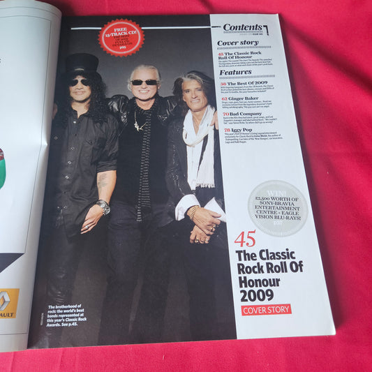 Classic Rock Magazine January 2010 Iggy Pop Aerosmith Slash Jimmy Page (1439)
