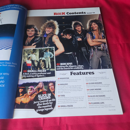 Classic Rock Magazine July 2006 Bon Jovi Gary Moore Tool Alice In Chains (1439)
