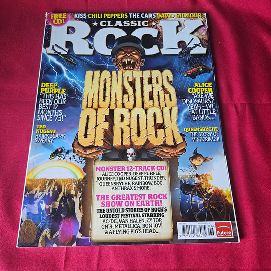 Classic Rock Magazine June 2006 KISS Deep Purple Alice Cooper Chili Peppers (1439)