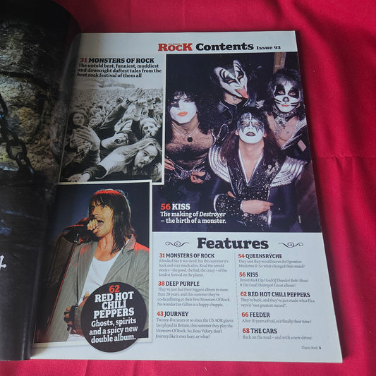 Classic Rock Magazine June 2006 KISS Deep Purple Alice Cooper Chili Peppers (1439)