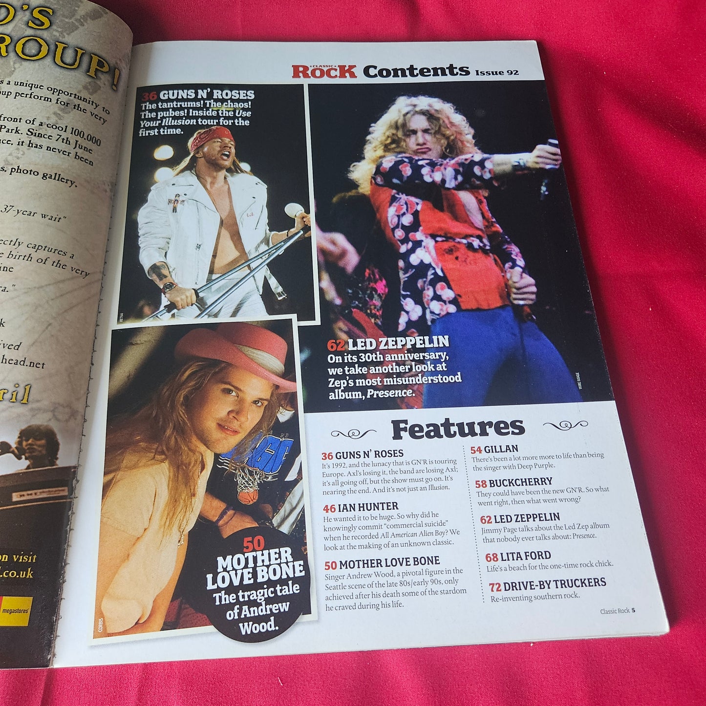 Classic Rock Magazine May 2006 Axl Rose Guns N’ Roses Led Zeppelin Lita Ford (1439)