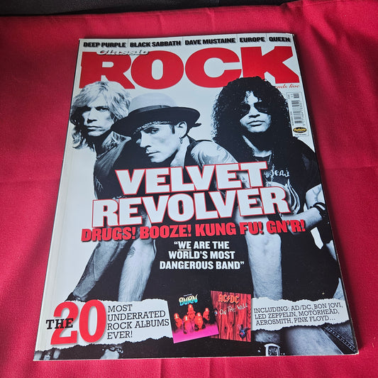 Classic Rock Magazine November 2004 Velvet Revolver Dave Mustaine Deep Purple (1439)