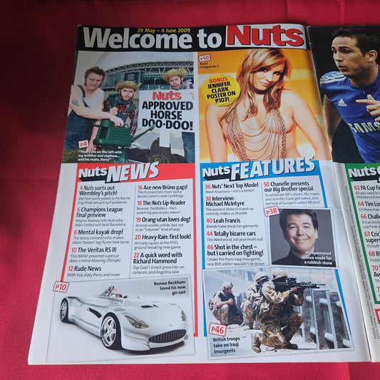 Nuts Magazine 29 May–4 June 2009 POSTER Jennifer Clark Chanelle Hayes Big Brother (1439)