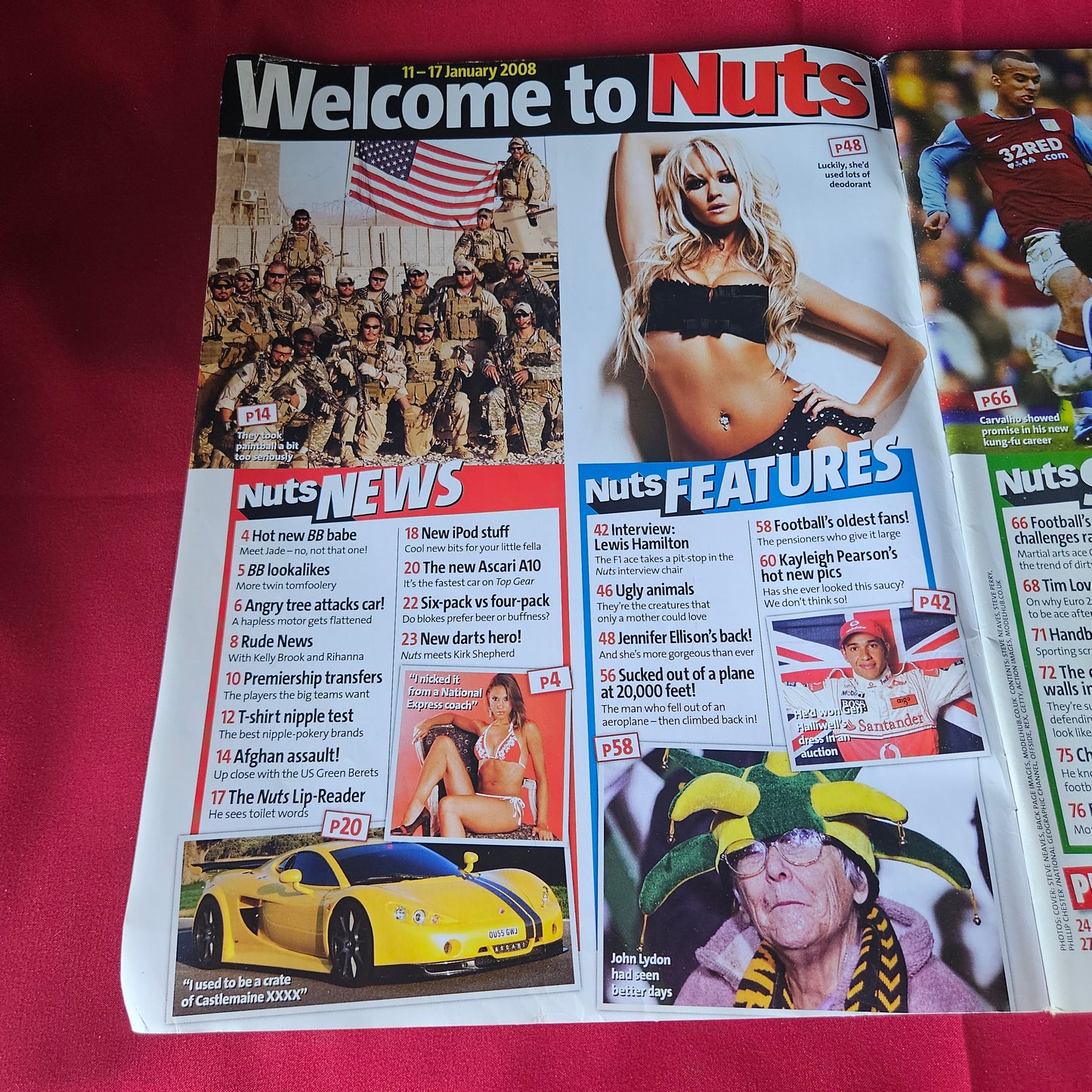Nuts Magazine 11–17 January 2008 Jennifer Ellison Jade Kayleigh Pearson (1439)
