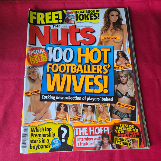 Nuts Magazine 2-8 February 2007 Cheryl Cole Adriana Karembeu WAGs (1439)