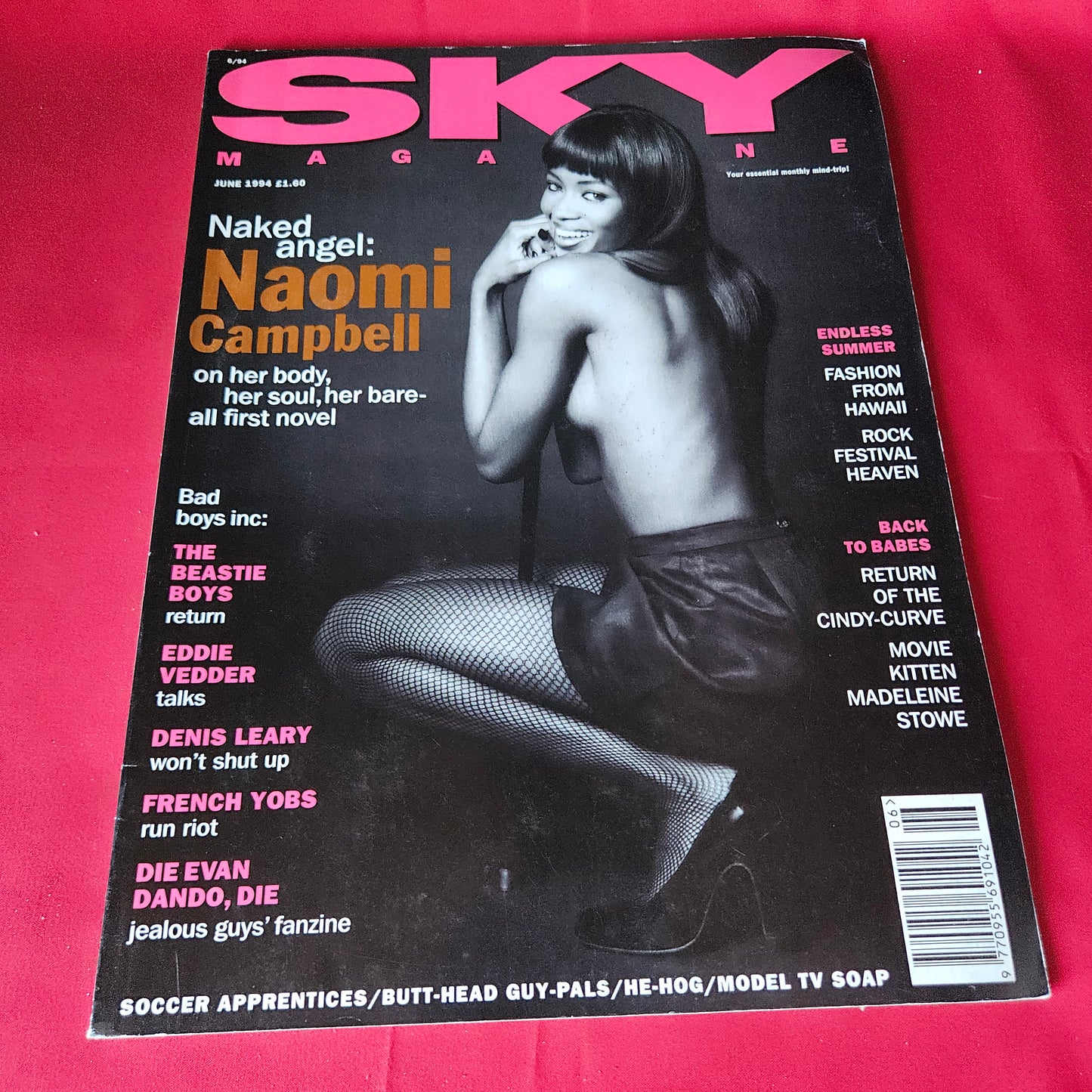 Sky Magazine June 1994 Naomi Campbell Eddie Vedder Beastie Boys (1443)