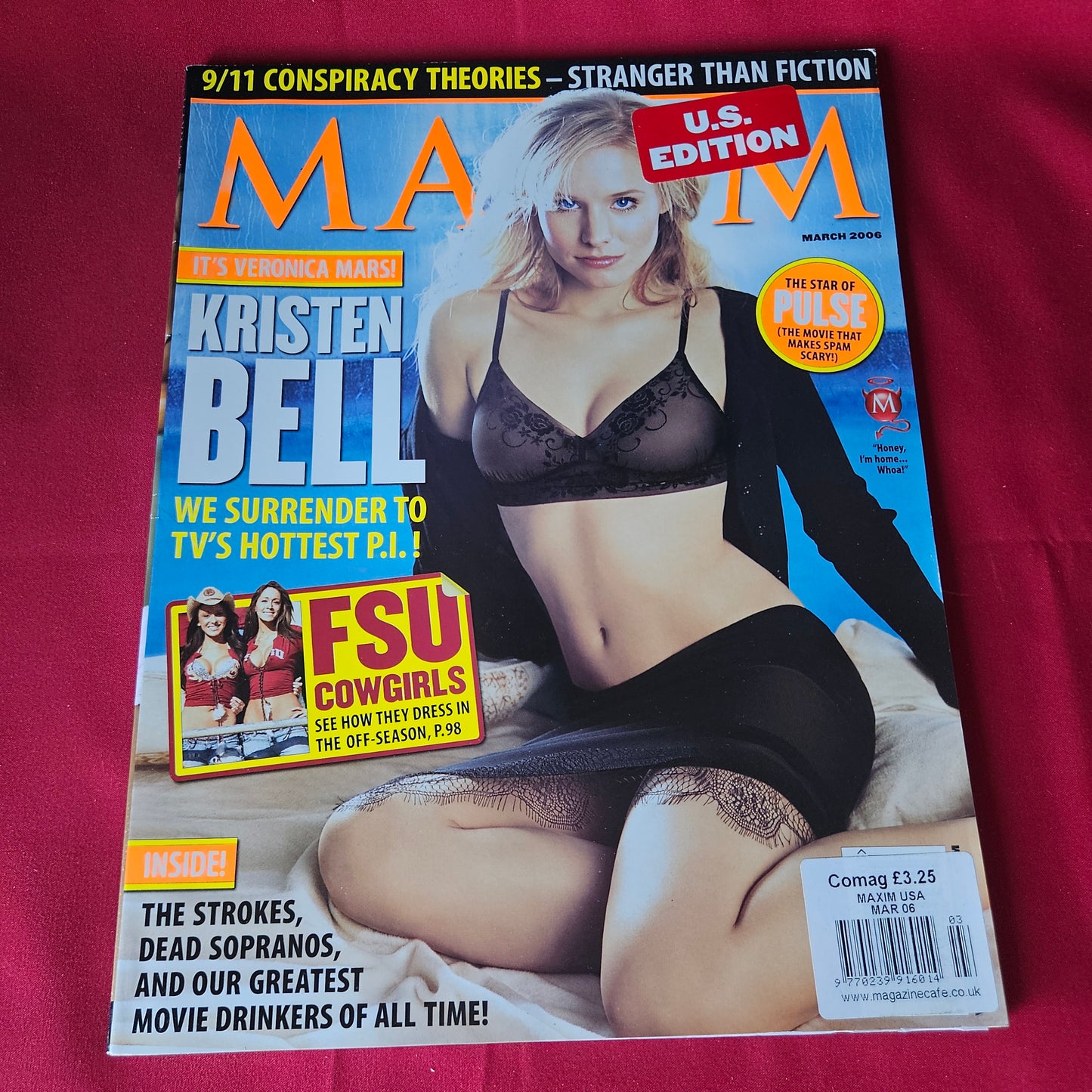 Maxim Magazine March 2006 Kristen Bell Autumn Reeser Kelly Brook US Edition (1444)
