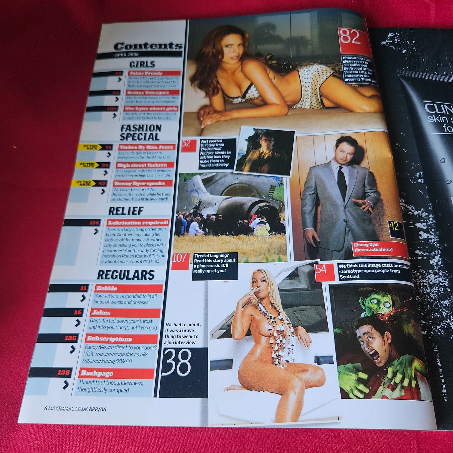 Maxim Magazine April 2006 Jaime Pressly Vanessa Ferlito Danny Dyer (1444)