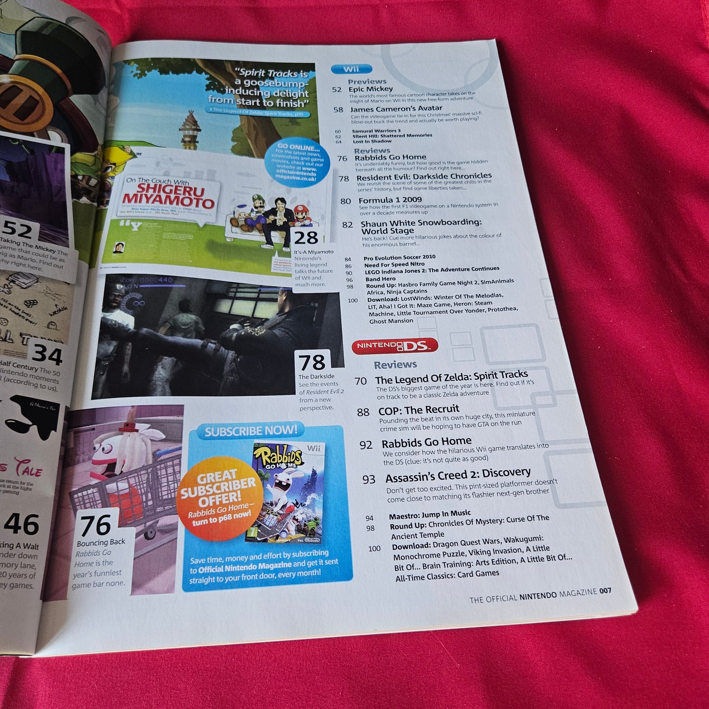 Official Nintendo Magazine Issue 50 Christmas 2009 Zelda Spirit Tracks Mario Metroid (1445)
