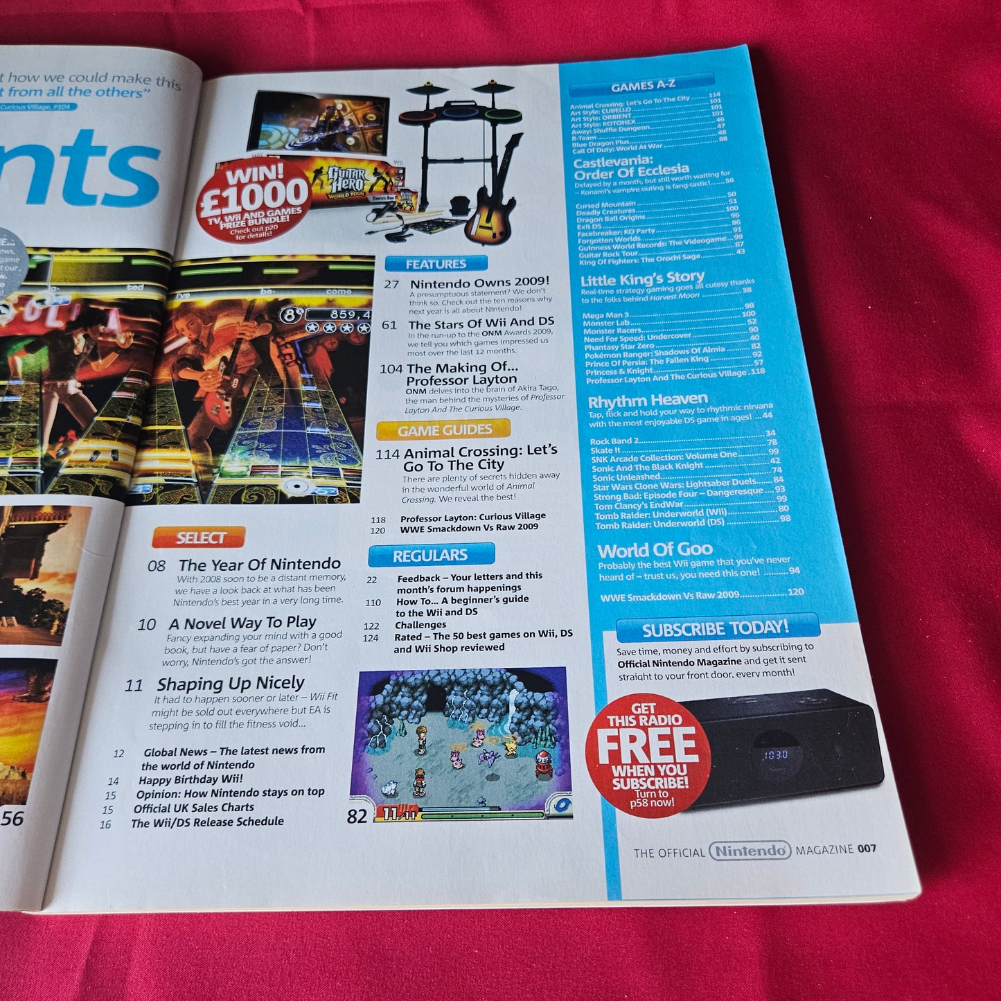 Official Nintendo Magazine Issue 38 January 2009 Sonic Unleashed Pokémon Ranger (1445)