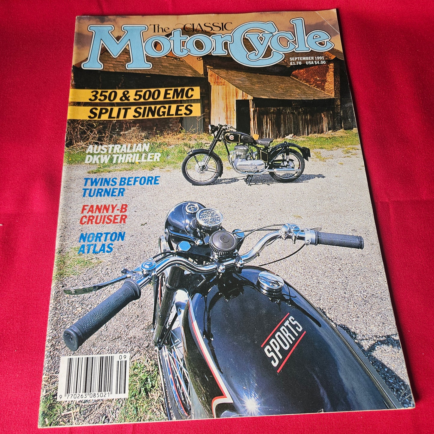 10x The Classic Motor Cycle Magazine Bundle / Job Lot 1990-1991 Norton Triumph BSA SBA1447