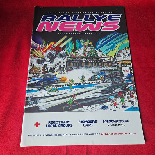 Rallye News Magazine November December 2023 Ford RS Escort Focus Cars (1448)