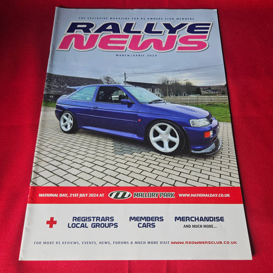Rallye News Magazine March April 2024 Ford Escort RS Cosworth (1448)