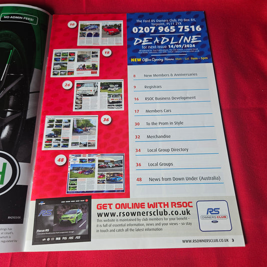 Rallye News Magazine July August 2024 Ford Escort RS Turbo Sierra XR4i (1448)