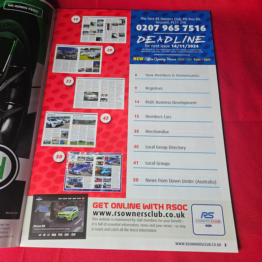 Rallye News Magazine September October 2024 Ford Sierra RS Cosworth (1448)