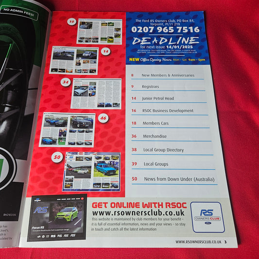 Rallye News Magazine November December 2024 Ford RS Escort Sierra Cosworth (1448)