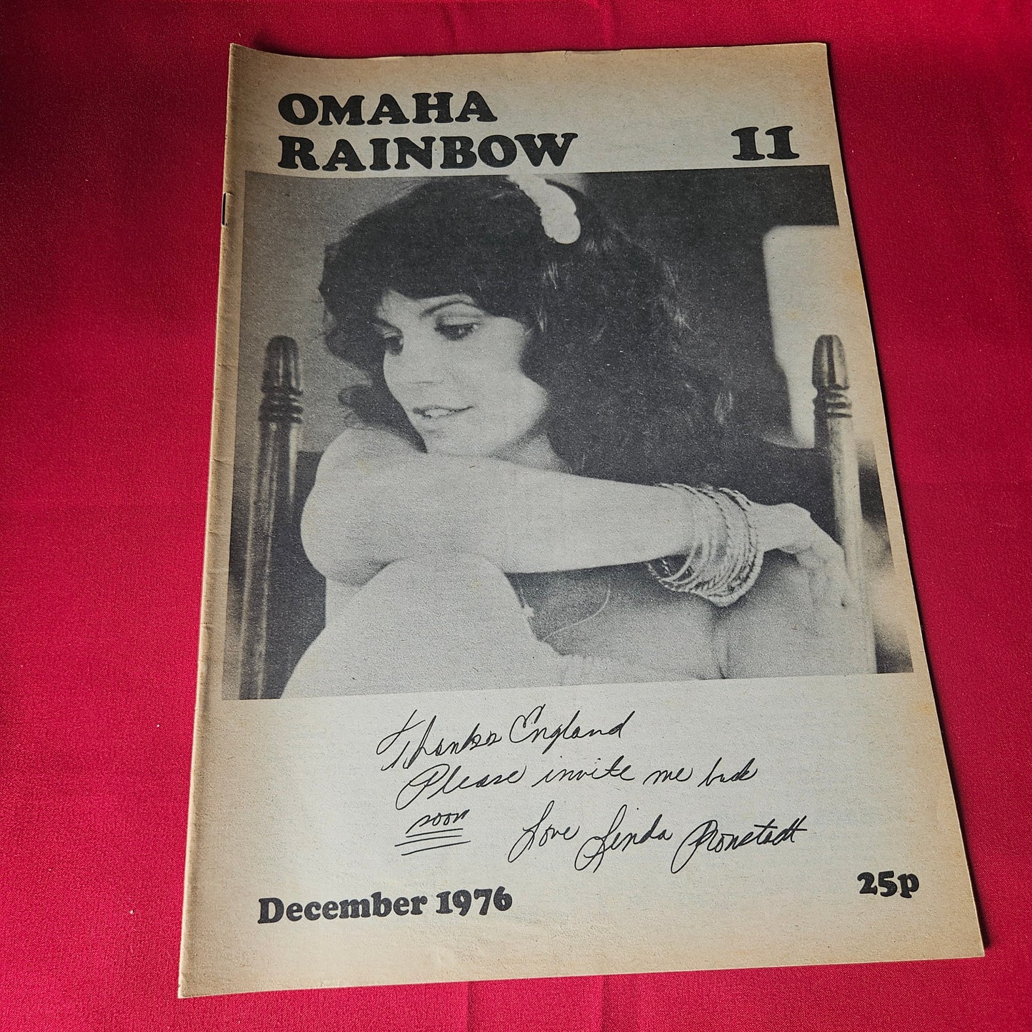 15x Omaha Rainbow Magazine Bundle / Job Lot 1976-1979 Country Rock John Stewart Emmylou SBA1449