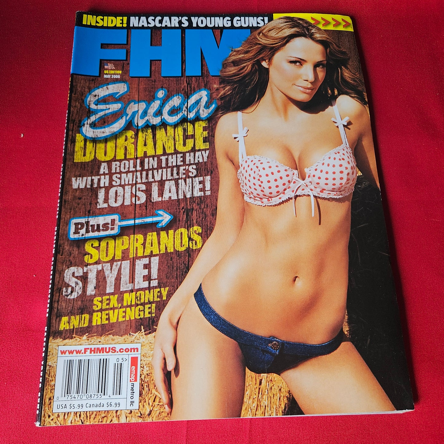 FHM Magazine May 2006 Erica Durance Erin Cahill Michael Douglas NASCAR (1450)