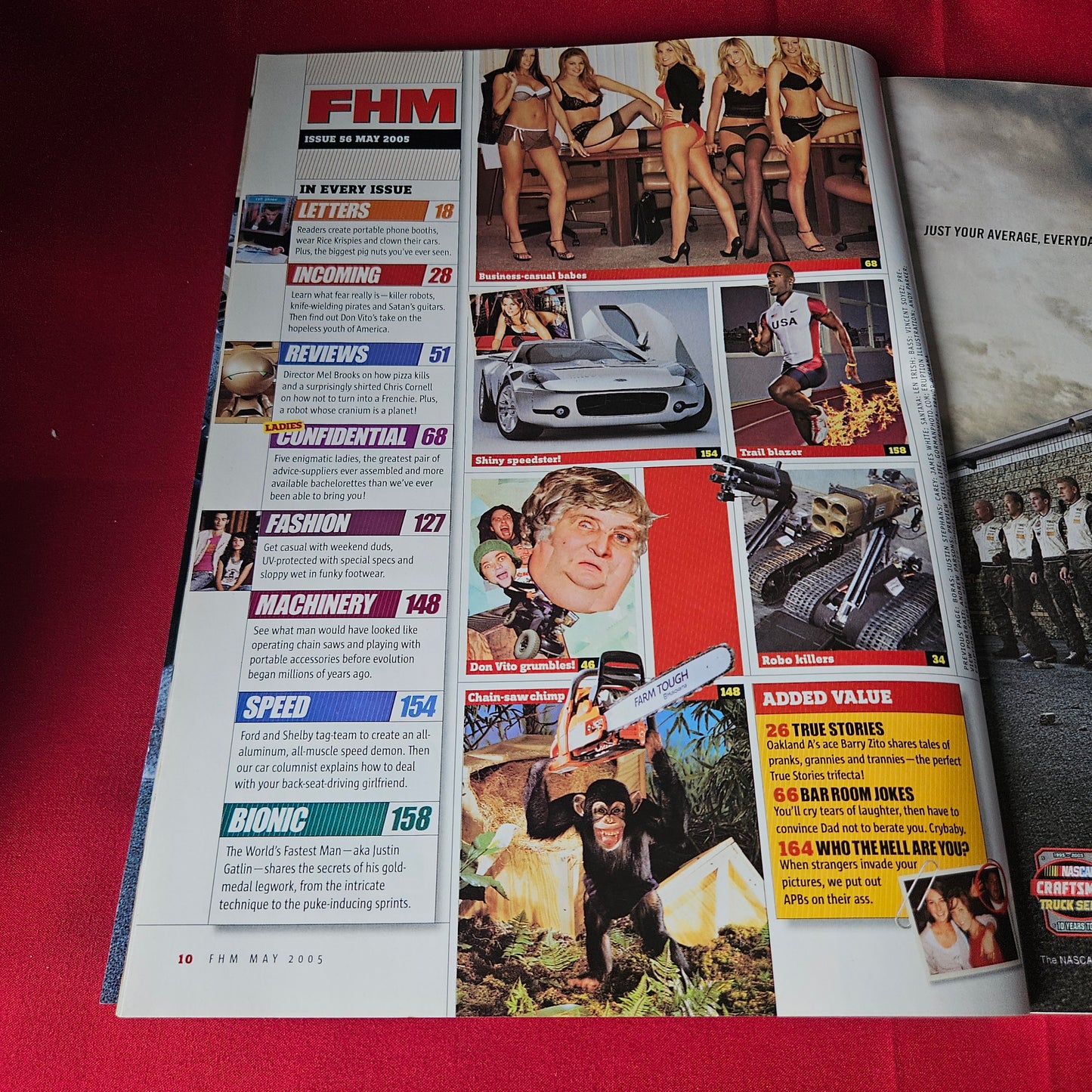 FHM Magazine May 2005 Mariah Carey Mayra Veronica Johan Santana (1451)