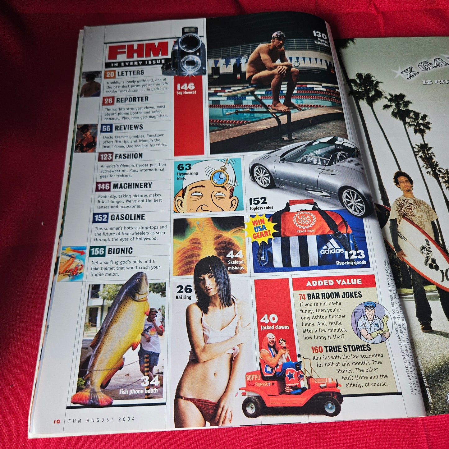 FHM Magazine August 2004 Beth Ostrosky Melania Scantlin Method Man Redman (1451)