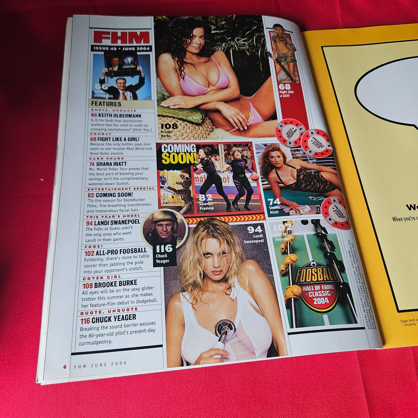 FHM Magazine June 2004 Brooke Burke Lindi Swanepoel Shana Hiatt Angelina Jolie (1451)