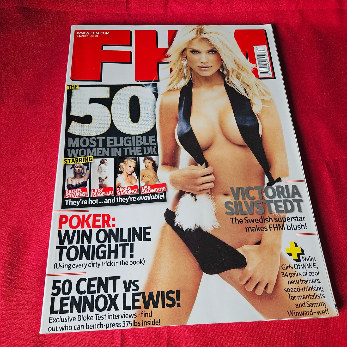 FHM Magazine April 2006 Victoria Silvstedt Rachel Stevens Sarah Harding (1451)