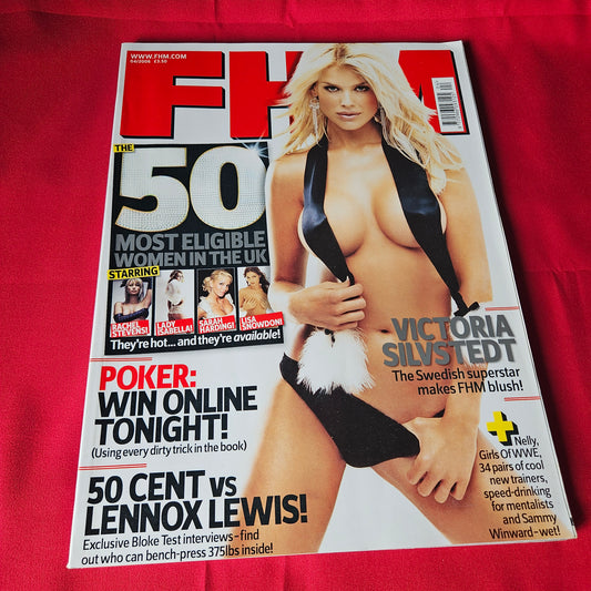 FHM Magazine April 2006 Victoria Silvstedt Rachel Stevens Sarah Harding (1451)