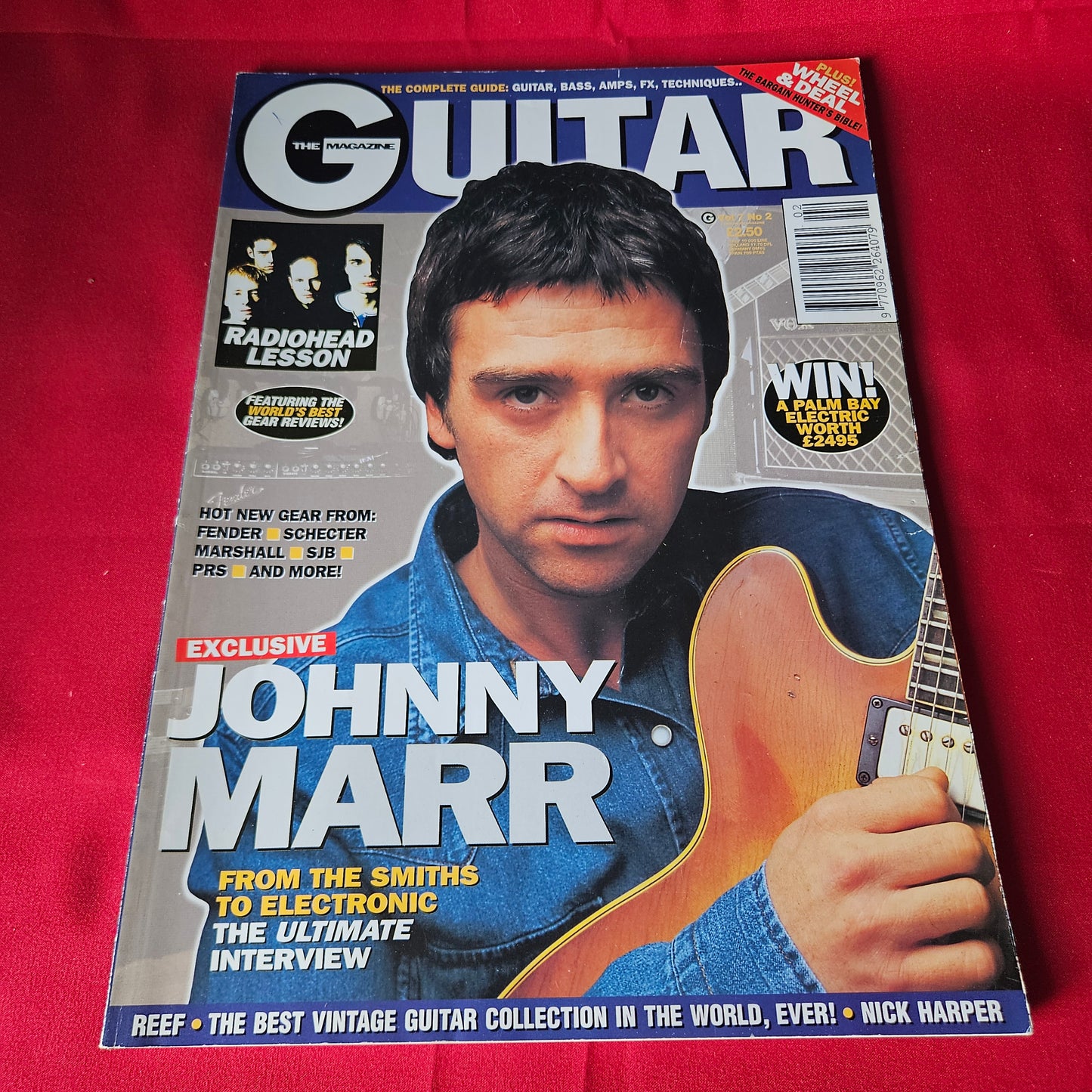 The Guitar Magazine January 1997 Johnny Marr Radiohead Mustaine Nick Harper 1457