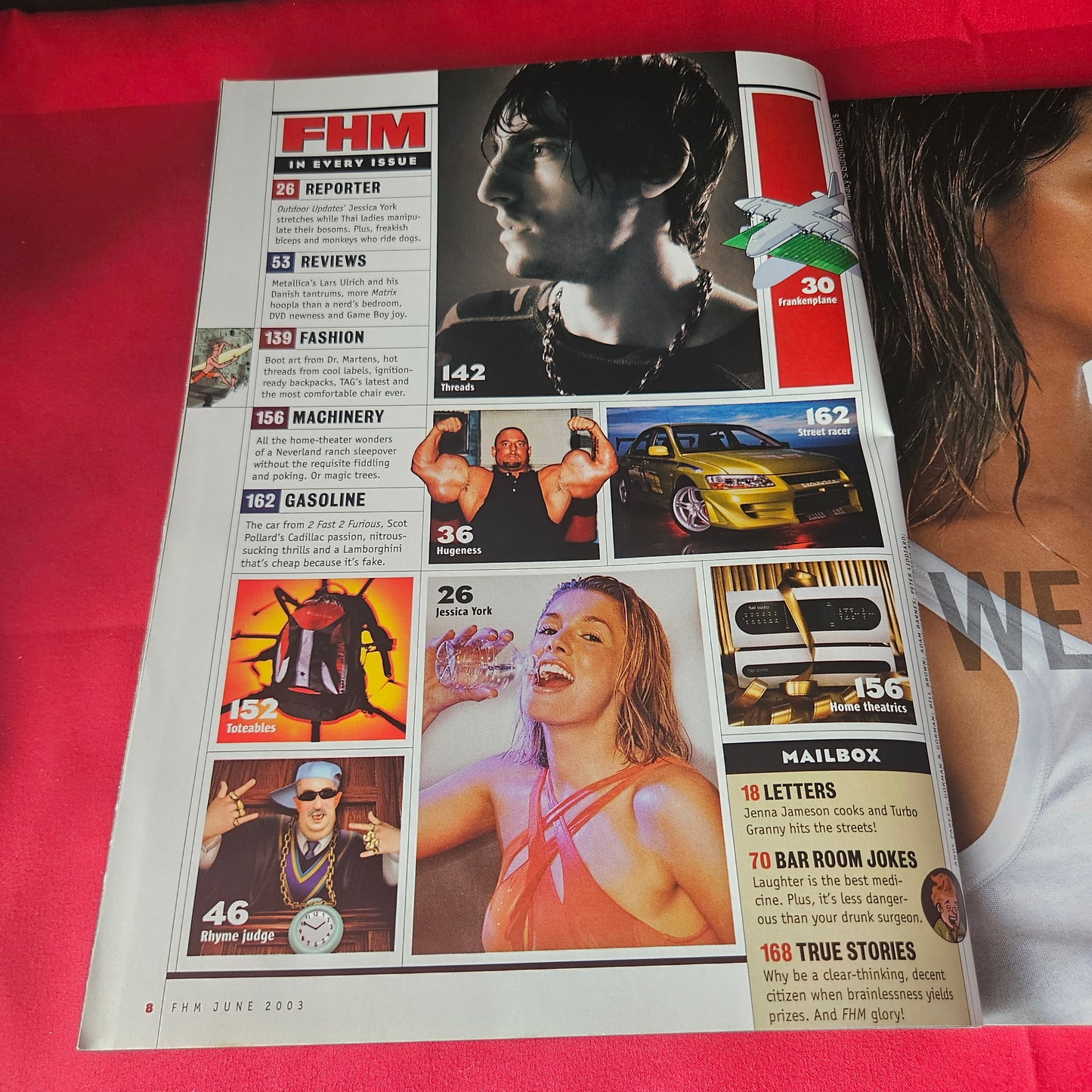 FHM Magazine June 2003 Rare Alyson Hannigan Sarah Michelle Gellar Eliza Dushku
