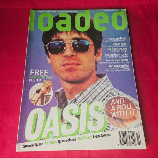 Loaded Magazine October 1995 Rare Oasis Frank Skinner Oliver Reed (1462)