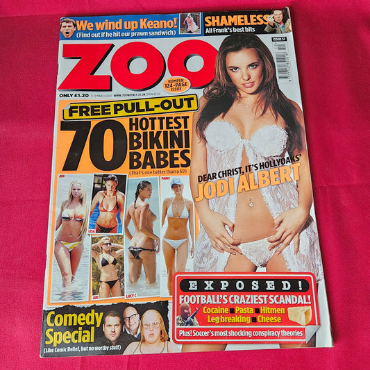 Zoo Magazine 11-17 March 2005 Jodi Albert Abi Titmuss Models Issue 57 SKU 1464