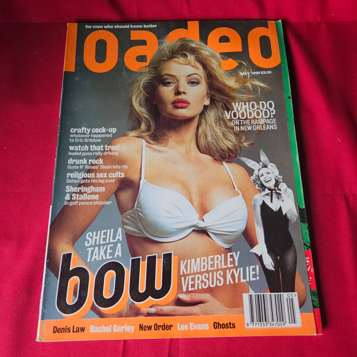 Loaded Magazine May 1995 POSTER Kimberley Davies Rachel Garley SKU 1470
