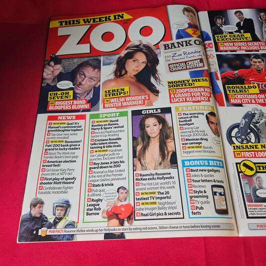 ZOO Magazine 7-13 November 2008 Imogen Bailey Roxanne McKee SKU 1471
