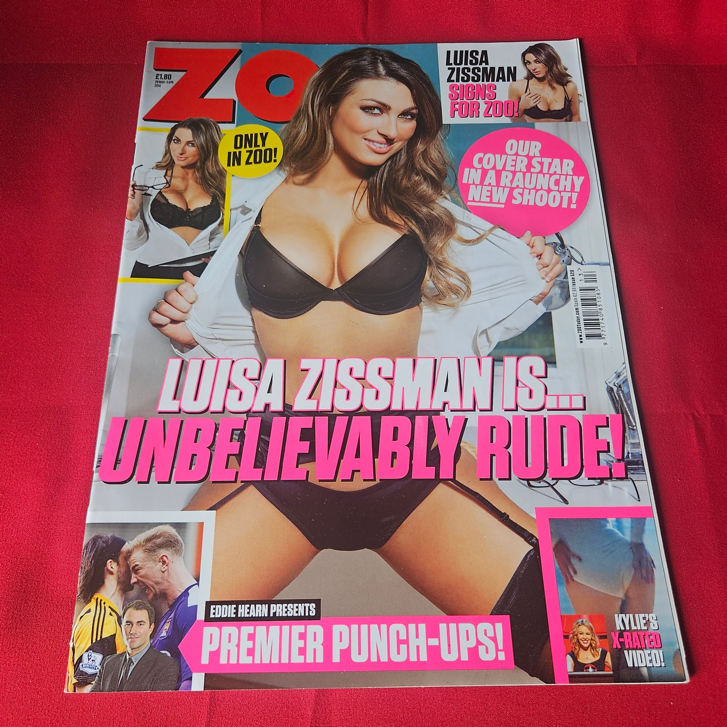 Zoo Magazine 29 March-3 April 2014 POSTER Luisa Zissman Glamour Model Issue SKU 1481