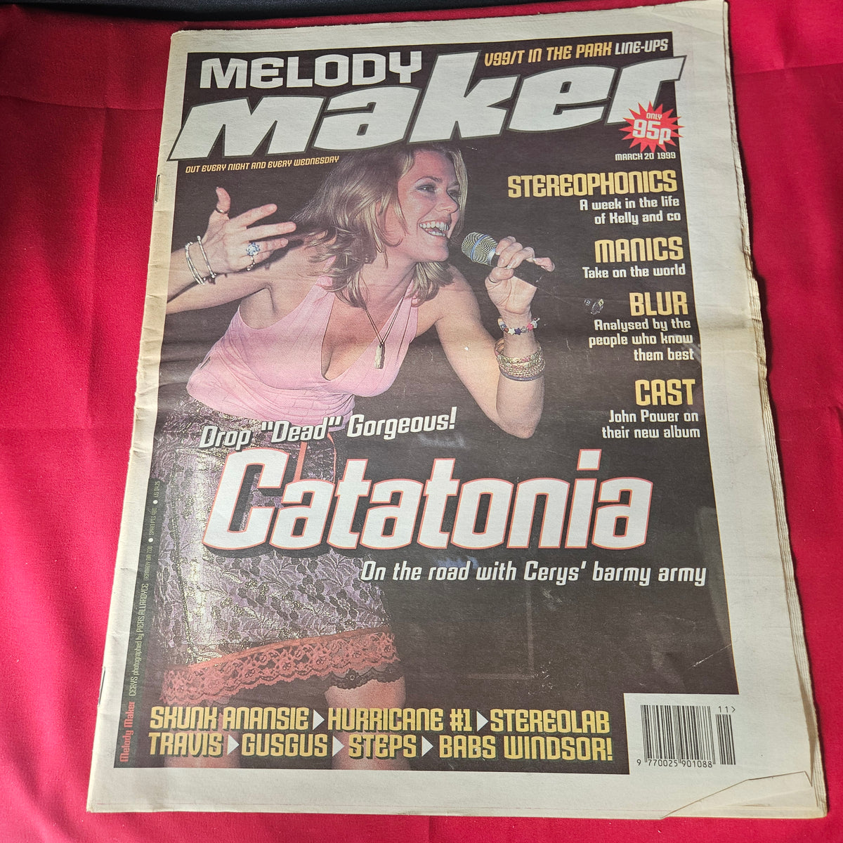 Melody Maker Magazine 20 March 1999 Catatonia Cerys Matthews Stereophonics Blur NP001