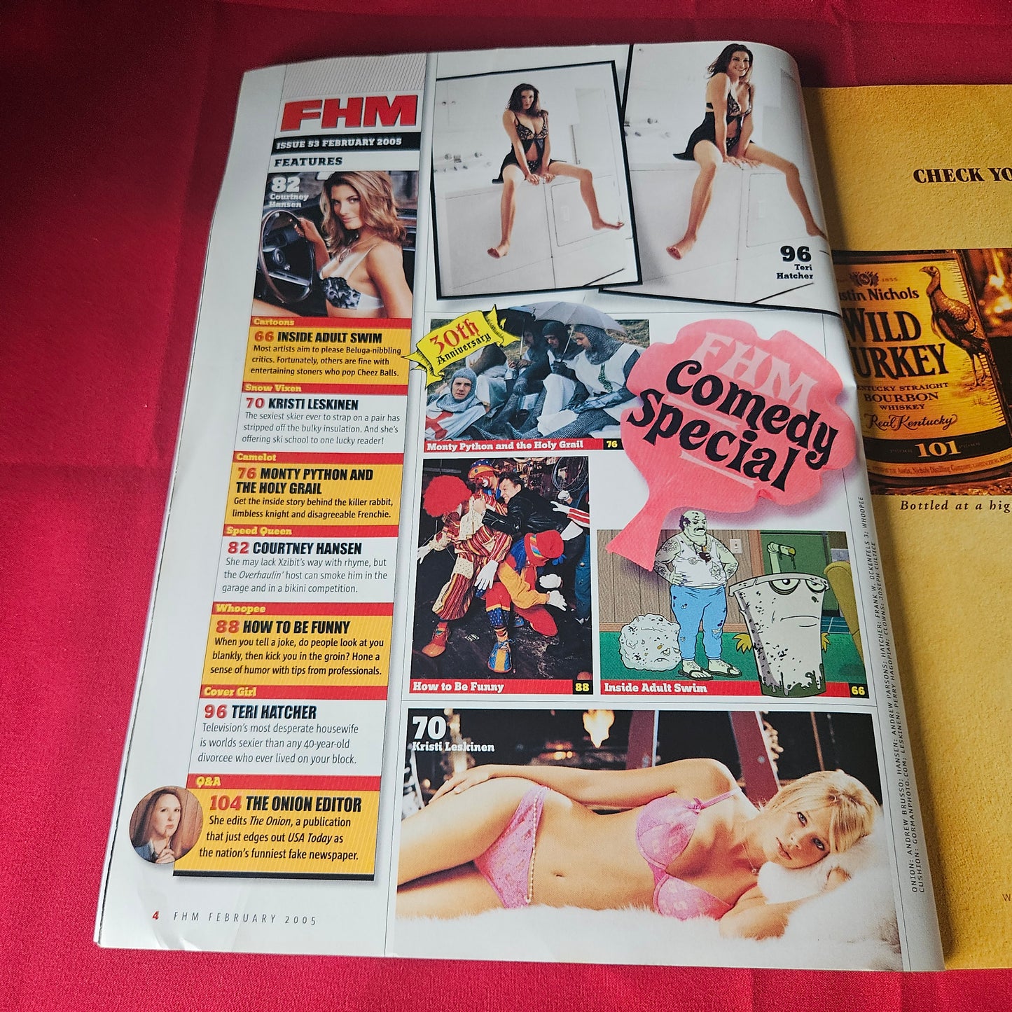 FHM US Magazine February 2005 Teri Hatcher Courtney Hansen Desperate Housewives 1484