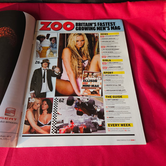 Zoo Magazine 8-14 July 2005 Jennifer Ellison Issue 74 Mini-Mag SKU 1486