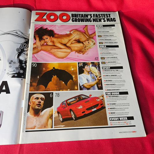 Zoo Magazine 15-21 June 2005 Lucy Pinder Michelle Marsh Sophie Howard SKU 1486