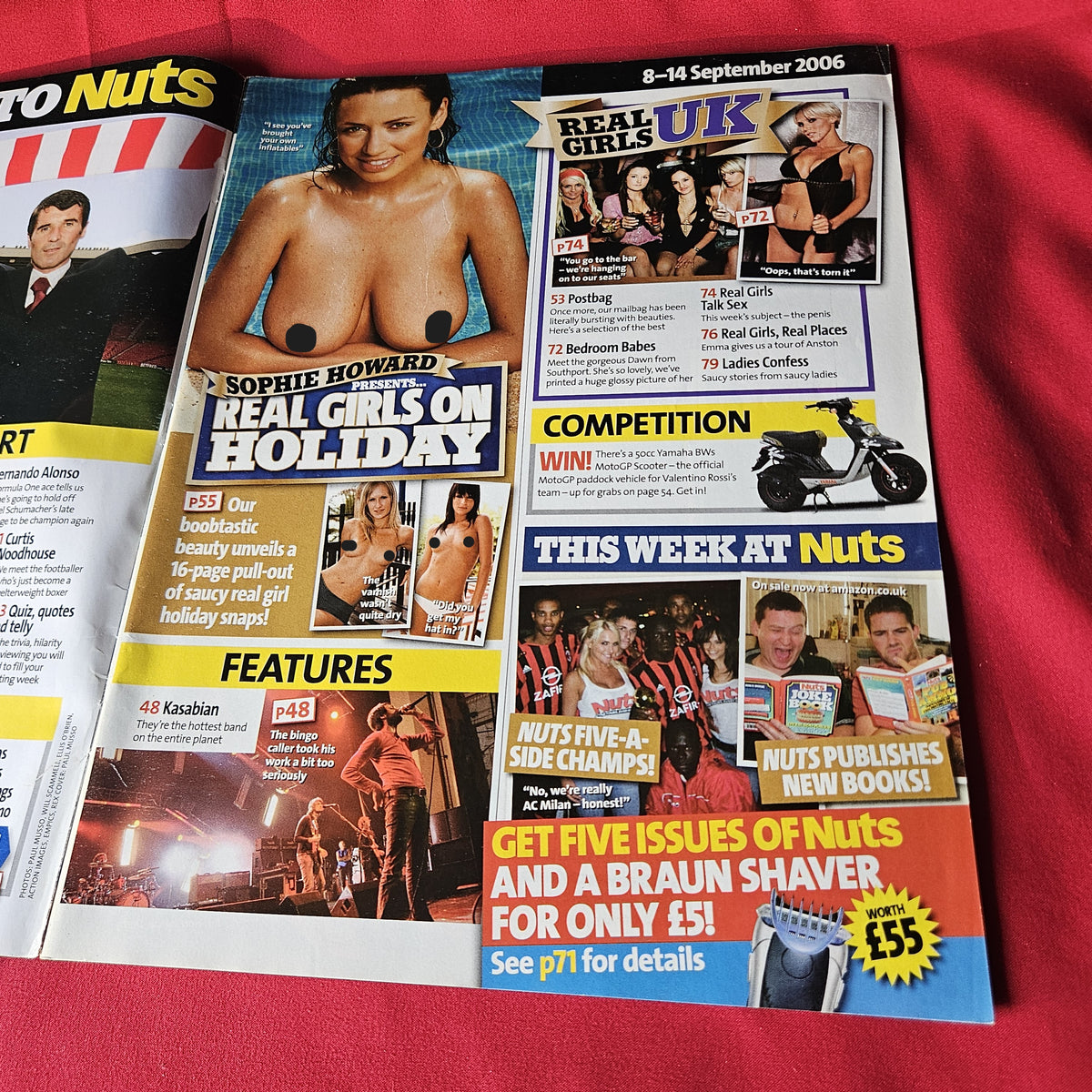 Nuts Magazine 8-14 September 2006 Sophie Howard Ibiza Roy Keane SKU 1492