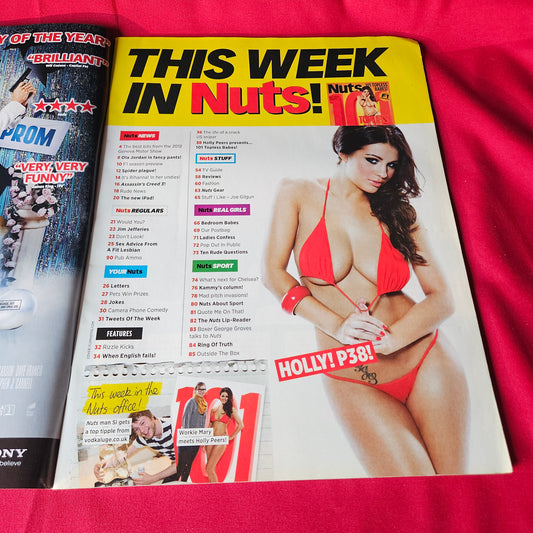 Nuts Magazine 16-22 March 2012 Holly Peers 101 Special F1 Preview SKU 1492