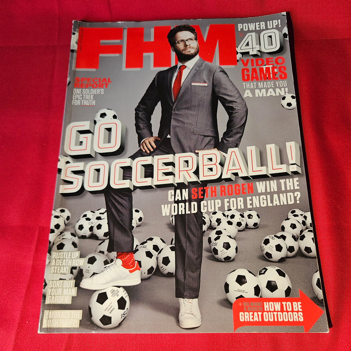 FHM Magazine June 2014 Ksenija Girlfriend Model Glamour Issue #294 SKU 1496