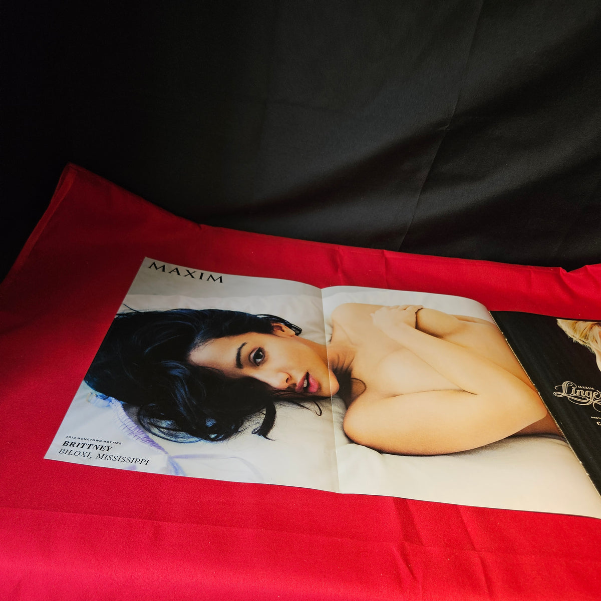 Maxim Lingerie Magazine 2013 Hometown Hotties Special Edition Glamour Models SKU: BB007
