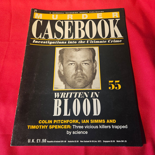 Murder Casebook Magazine Issue 55 3 April 1990 Colin Pitchfork Ian Simms (1501)